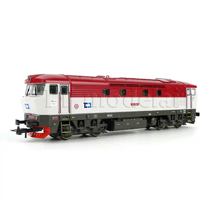 Motorová lokomotiva 751 176-9 "Zamračená", ČD Cargo, zvuková verze, VI. epocha, H0, DOPRODEJ, Roco 70927 Originální