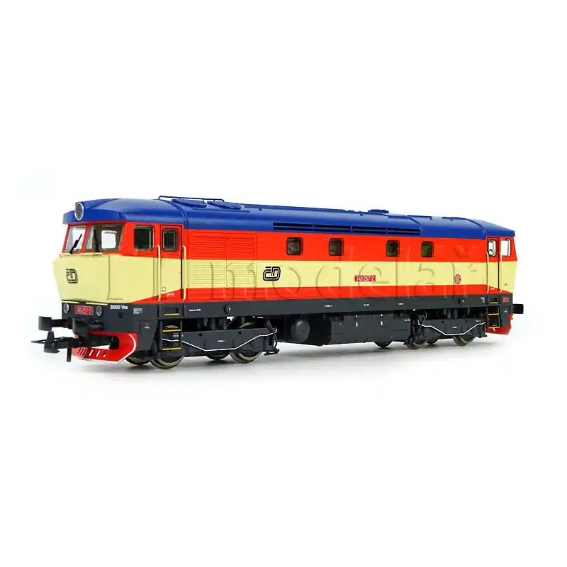 Oblíbený Motorová lokomotiva 749 257-2 "Zamračená", ČD, zvuková verze, V. epocha, H0, Roco 7310008