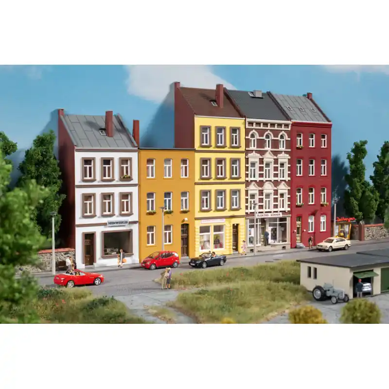 Poloreliéfní domy ulice Schmidtstraße 18/20/22/24/26, H0, Auhagen 11467 Koupit Online