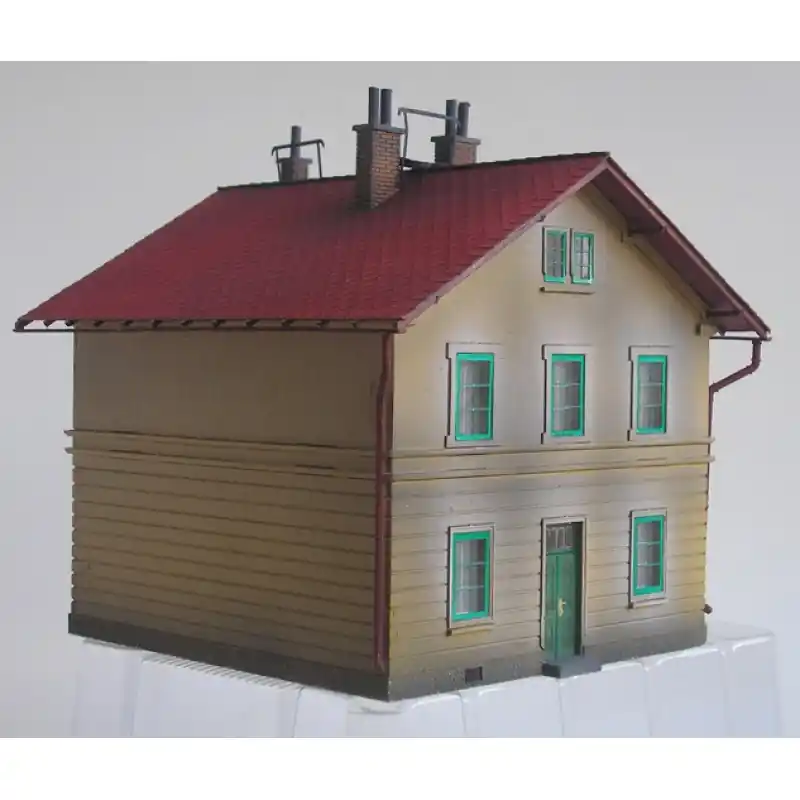 Stavebnice ÖLEG bytového domu, bobrovka, H0, KB model 5109BB Dokud Zásoby Vydrží