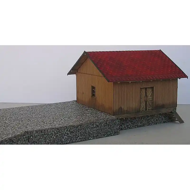 Super Cena Dřevěný sklad 353/H Čistá, bobrovka, H0, KB model 5005BB