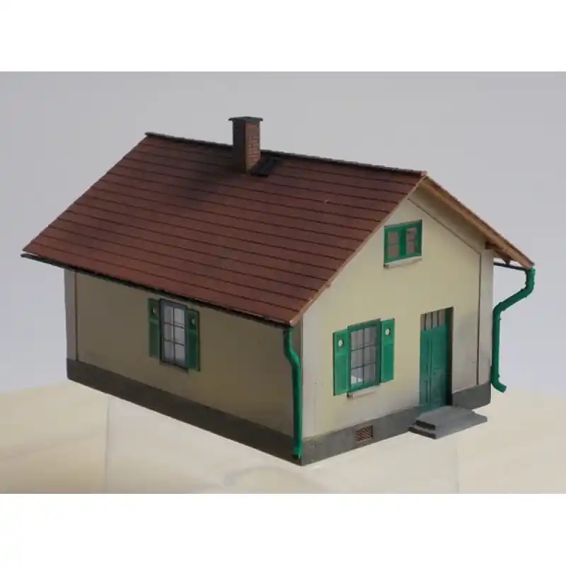 Levný Stavebnice, ZvKČ strážní domek LXXXV/H, eternit, H0, KB model 5064ET