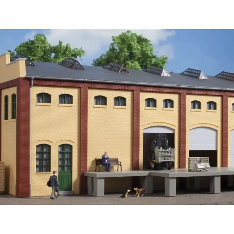 Dokud Zásoby Vydrží Stěny 2410E, 2410F, 2410H, žluté, H0, Auhagen 80619