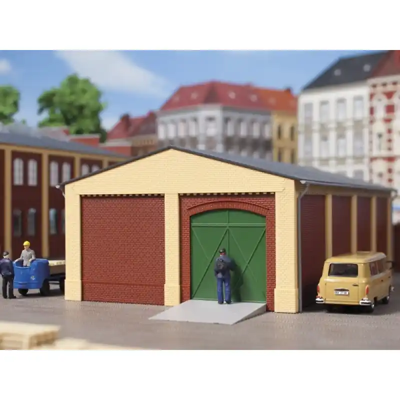 Cihlové štíty a rohové sloupy, krátké, žluté, H0, Auhagen 80407 Pouze Dnes