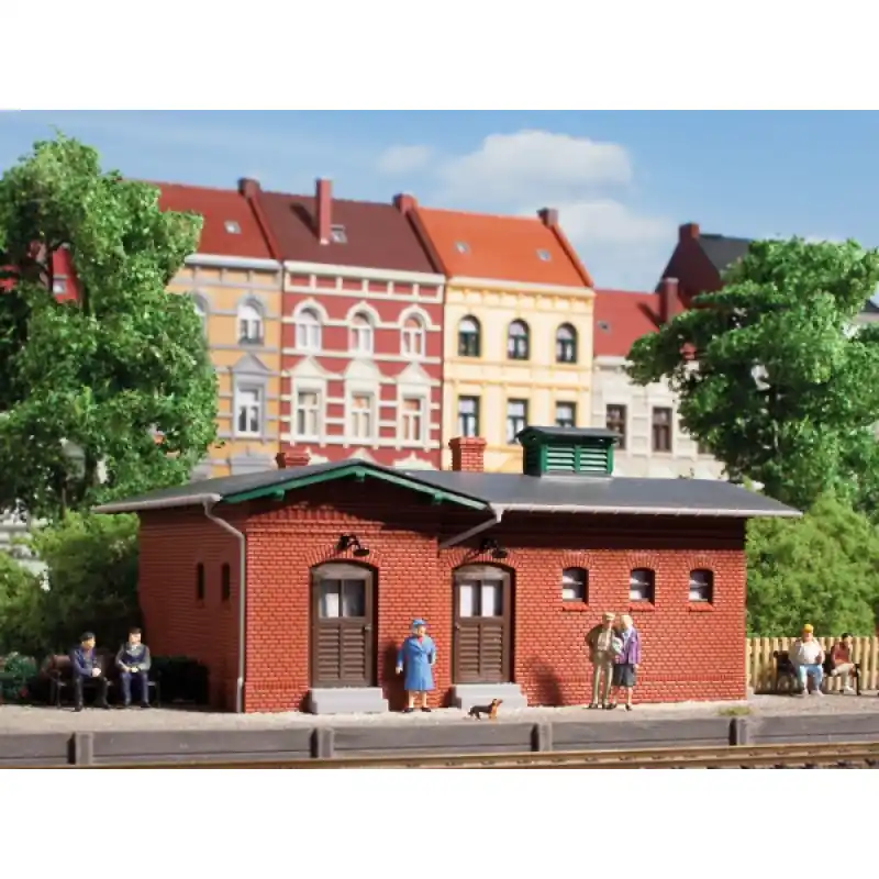 Nádražní záchodky cihlové, H0, Auhagen 11384 Horká Nabídka