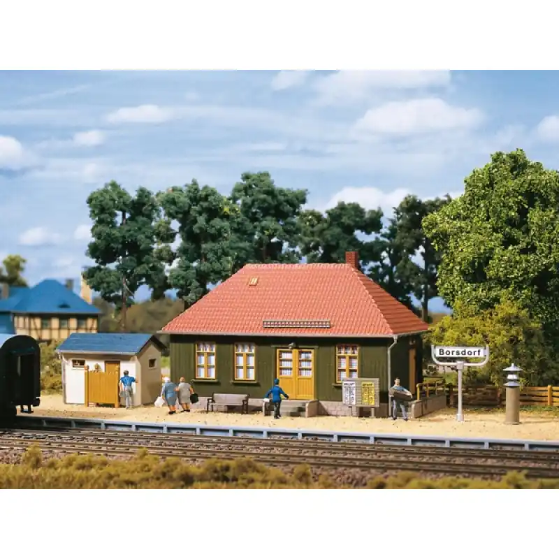 Akční Cena Zastávka Borsdorf, H0, Auhagen 11407