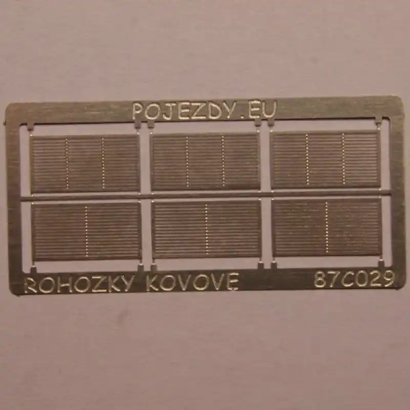 Kovové rohožky, H0, Pojezdy 87C029 Expresní Doručení
