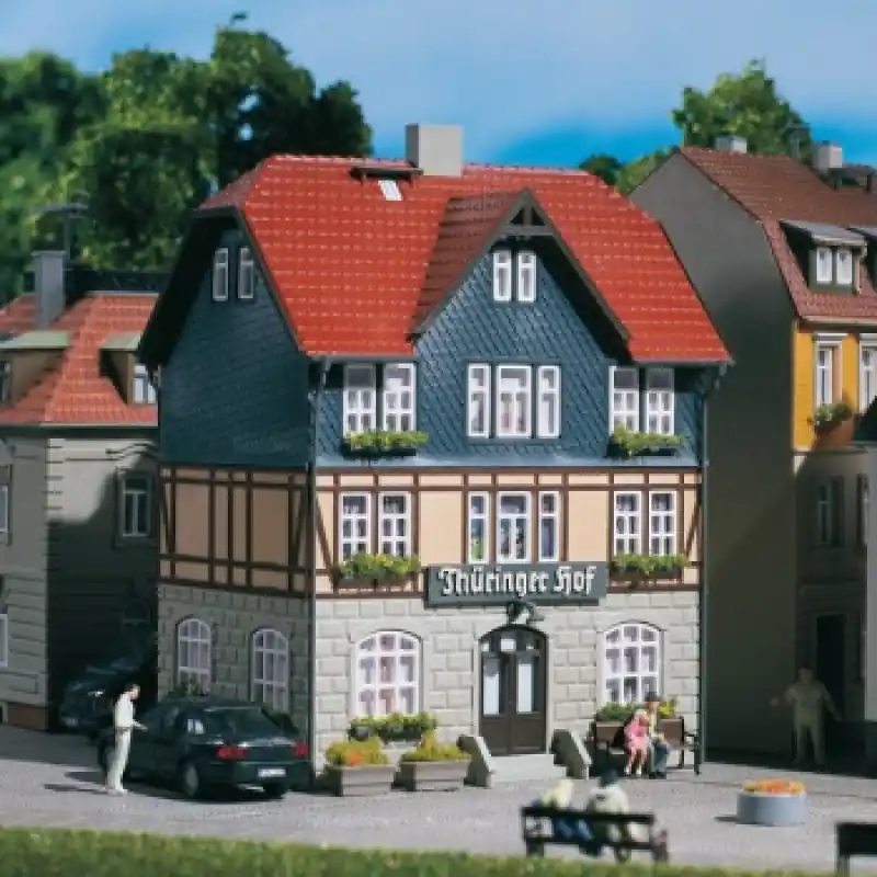Jen Po Omezenou Doba Hostinec "Thüringer Hof", H0/TT, Auhagen 12271