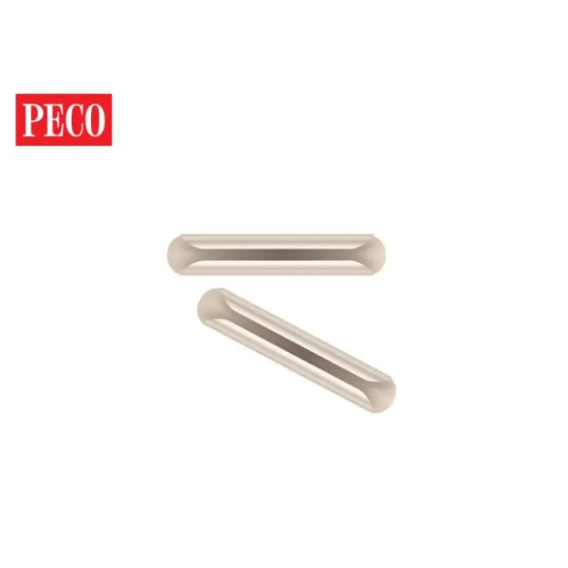 Patkové kolejnicové spojky kovové, pro velikost Z, 24 kusů, PECO SL-210 Vysoce Kvalitní