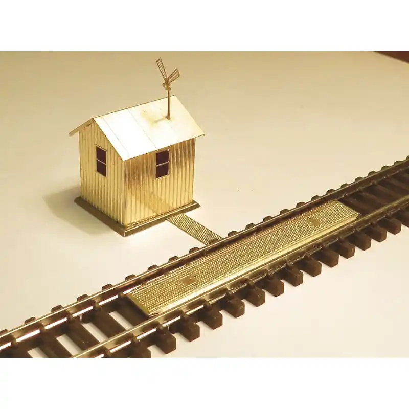Nová Kolekce Kolejová váha Wiesner, leptaná stavebnice, N, Miniatur MN09