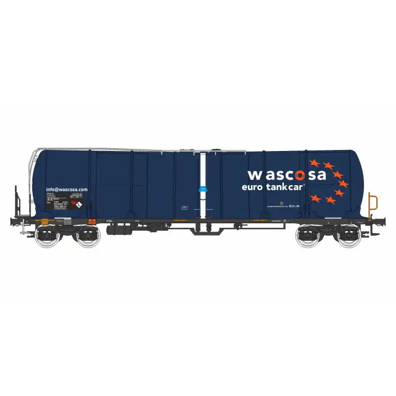 Kotlový vůz Zans 98 Wascosa Euro Tank car, VI. epocha, jednorázová série, TT, IGRA MODEL 96200088 Super Cena