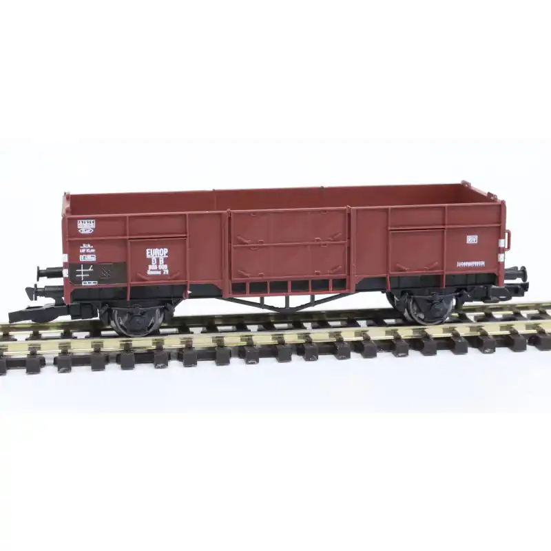 Nová Kolekce Otevřený vůz Ommu 39, DB Europ, III. epocha, TT, IGRA MODEL 96600007