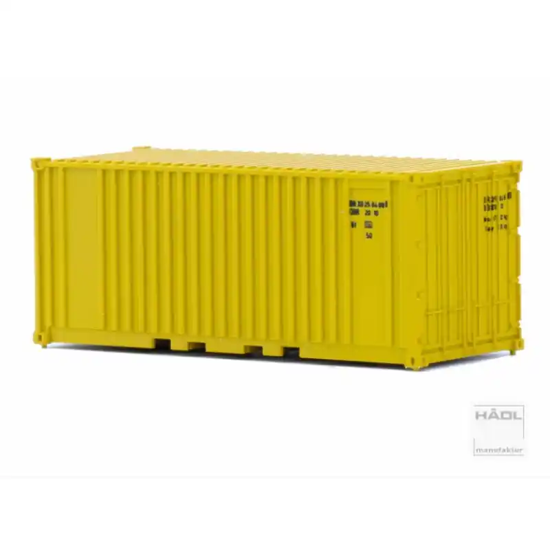 Akce 20stopý kontejner, žlutý, DR, TT, Haedl 711001-05