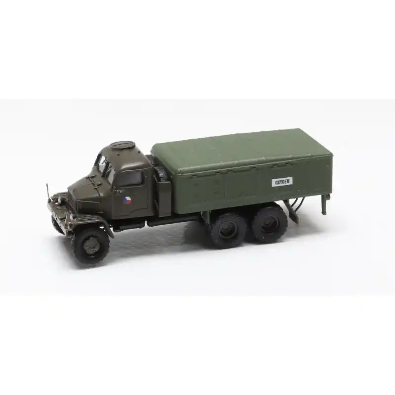 Nákladní automobil Praga V3S AKZS-75M, vojenská, IV. epocha, TT, IGRA MODEL 66708115 Nízká Cena
