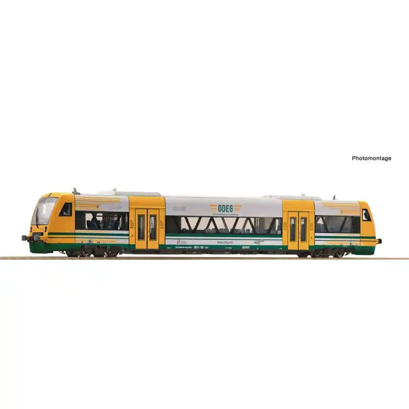 Motorový vůz VT 650 6084-6, ODEG, analogová verze, VI. epocha, TT, Roco 7780009 Zlevněný