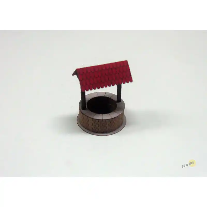 Studna, hotový model, TT, BubiModel tt70059c Originální