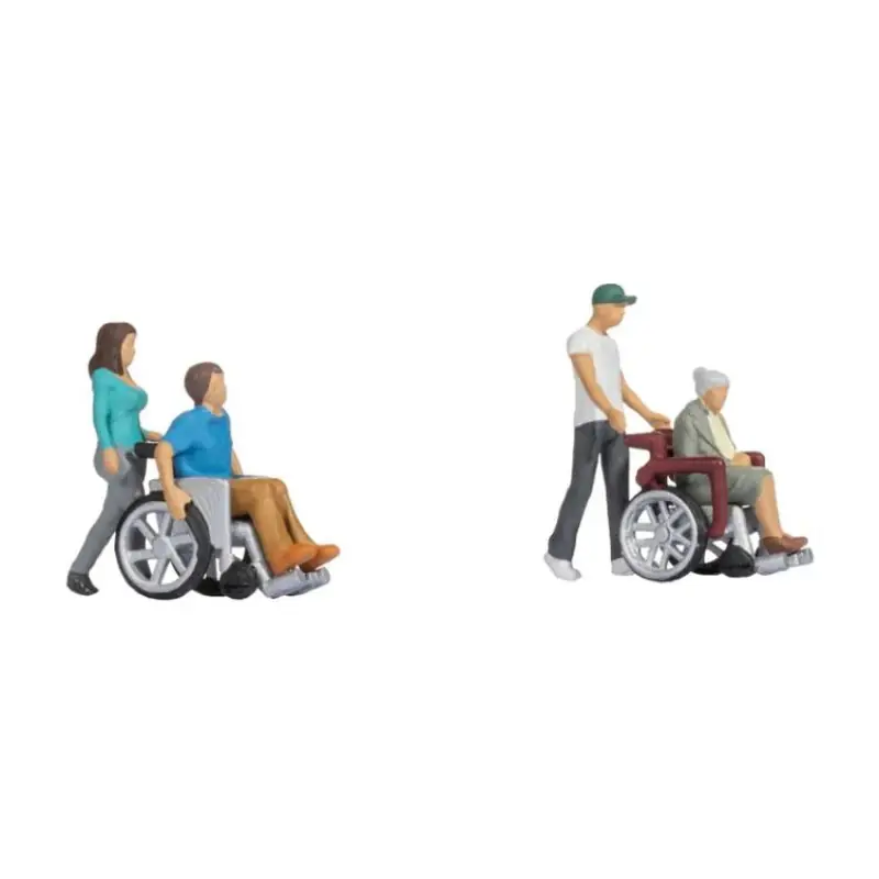 Sada figurek, vozíčkáři, TT, Noch 45552 Levný