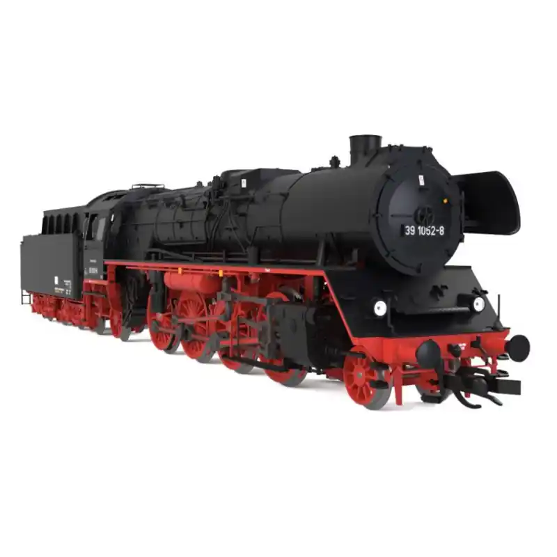 Expresní Doručení Parní lokomotiva 39.1052-8, DR, s tendrem T34, IV. epocha, zvuková verze, TT, Saxonia 120125