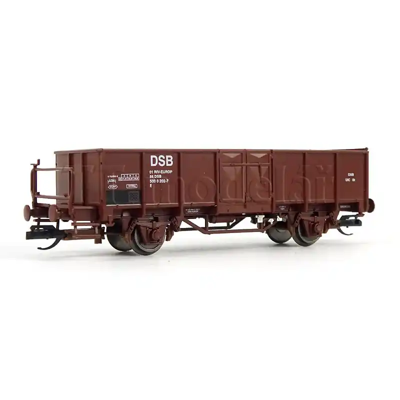 Otevřený dvounápravový vůz E, DSB, IV. epocha, TT, Tillig 14097 Expresní Doručení