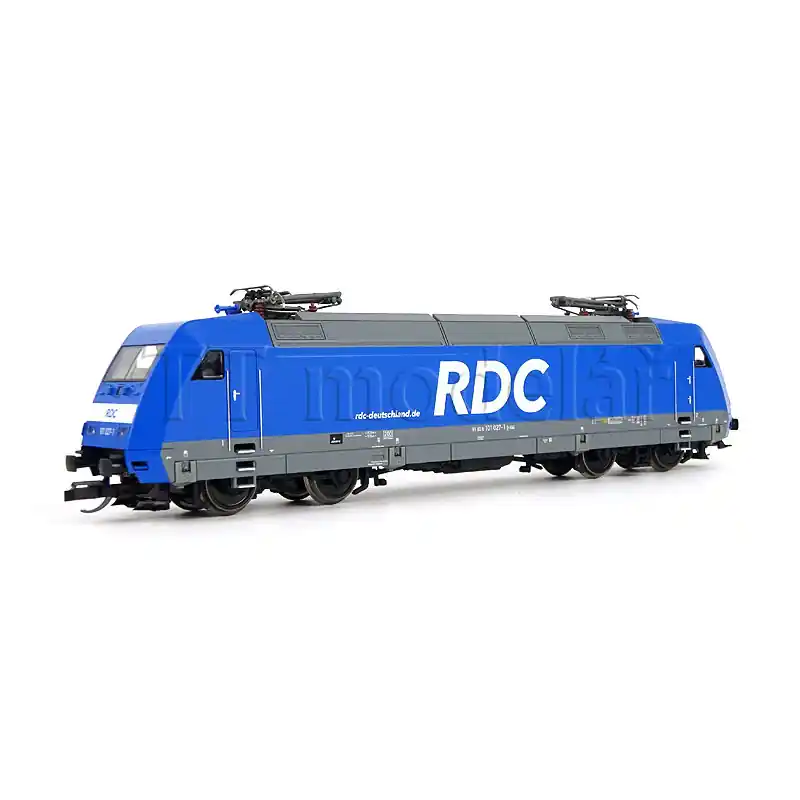 Novinka Elektrická lokomotiva 101 027-1, RDC Deutschland GmbH, VI. epocha, TT, jednorázová série 2025, Tillig 02322 E