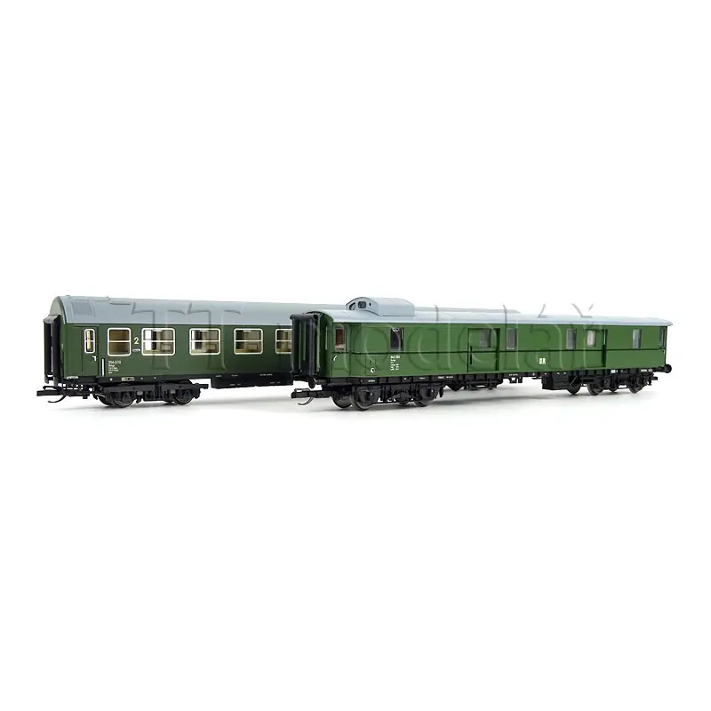 Set vozů „D 118 Leipzig-Köln“, DR, díl 4, III. epocha, TT, jednorázová série 2025, Tillig 01095 E Originální