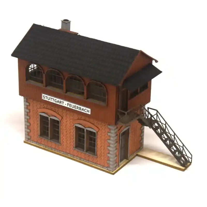 Stavebnice, stavědlo Stuttgart, TT, BuBiModel tt60219 Značkový