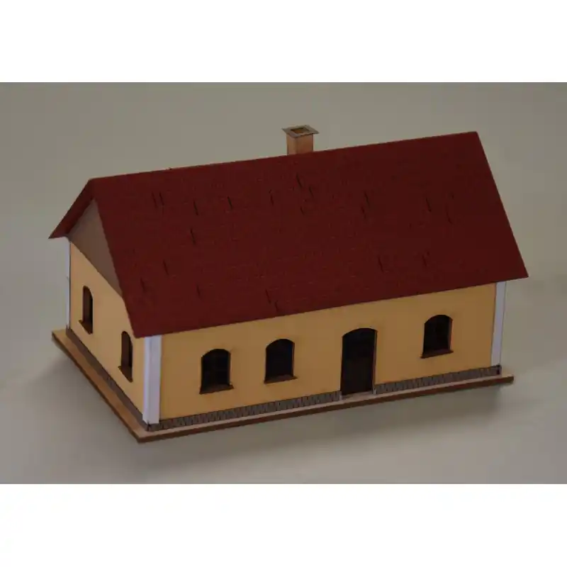 Aktuální Venkovský dům 3, stavebnice, TT, BuBiModel tt60097
