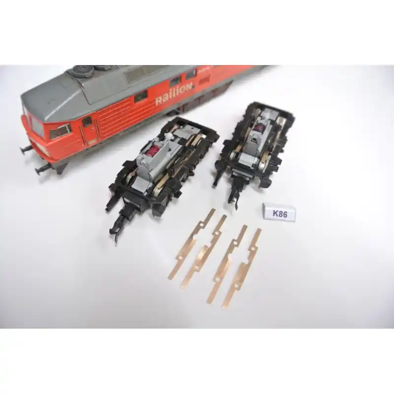Nízká Cena Kontakty pro lokomotivu T 679.2 „Ragulin", BR 132 „Ludmila" Roco, 4 kusy, TT, KaModel KAMK86