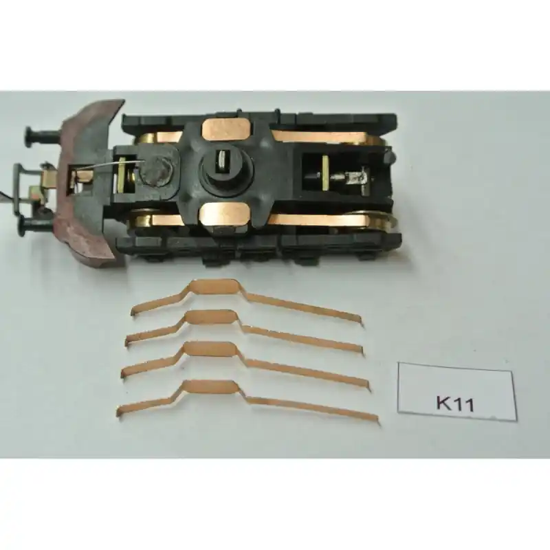 Kontakty pro lokomotivy BR 130 a Nohab BTTB/Zeuke, 4 kusy, TT, KaModel KAMK11 Super Cena