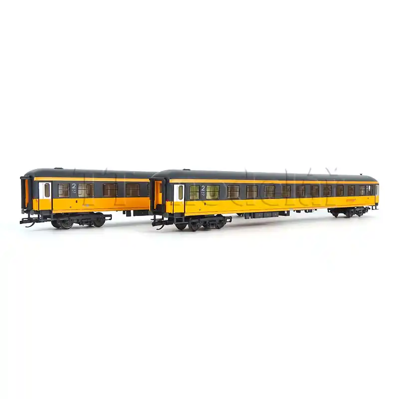 Set dvou vozů Bcmz, RegioJet, VI. epocha, TT, limitovaná série pro DS Model, Tillig 502231 Speciální Cena