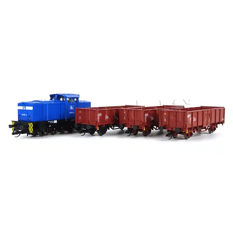 Set nákladního vlaku Pressnitztalbahn mbH (PRESS), VI. epocha, jednorázová série 2024, TT, DOPRODEJ, Tillig 01091 E Koupit Online