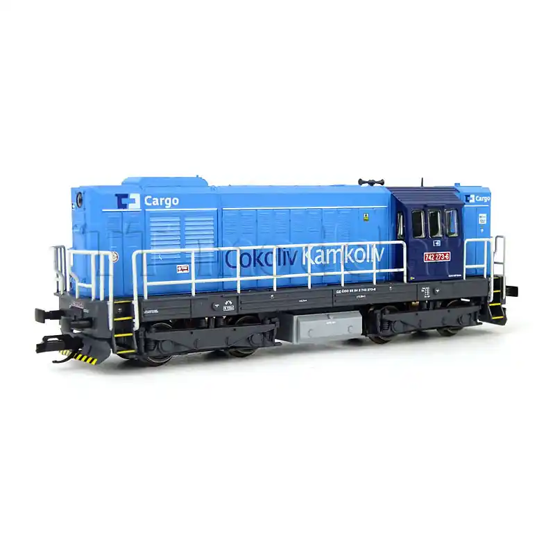 Expresní Doručení Motorová lokomotiva 742.273-6, ČD Cargo, VI. epocha, TT, limitovaná série pro DS model, Tillig 502224