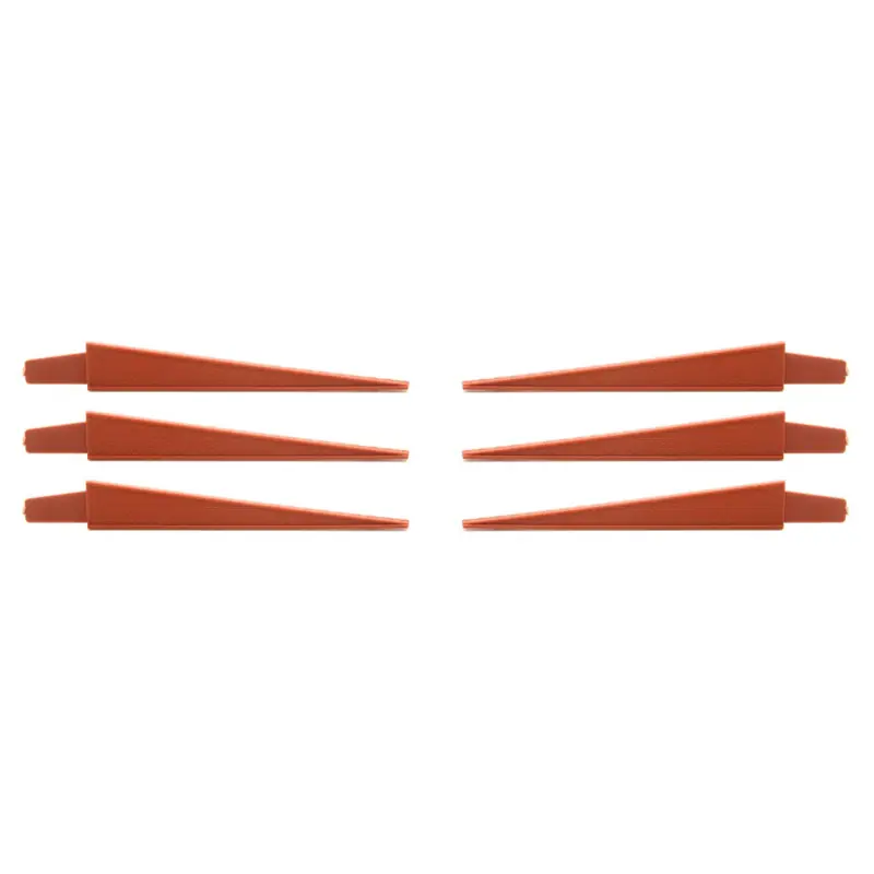 Okraj nástupiště, cihly, 6 kusů po 133 mm, TT, Peco LK-12103 Víkendová Akce
