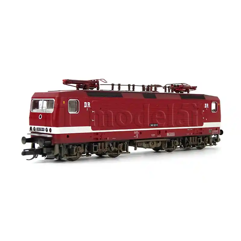 Elektrická lokomotiva řady 243, DR, s mírnou patinou, IV. epocha, TT, model Galerie Tillig 2024, Tillig 502369 Speciální Cena
