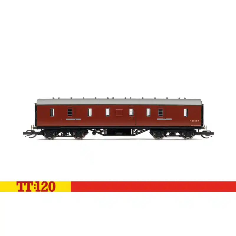 Vrácení Zdarma Zavazadlový vůz 50‘ Passenger Brake, M31040M, BR, III. epocha, TT, Hornby TT4035