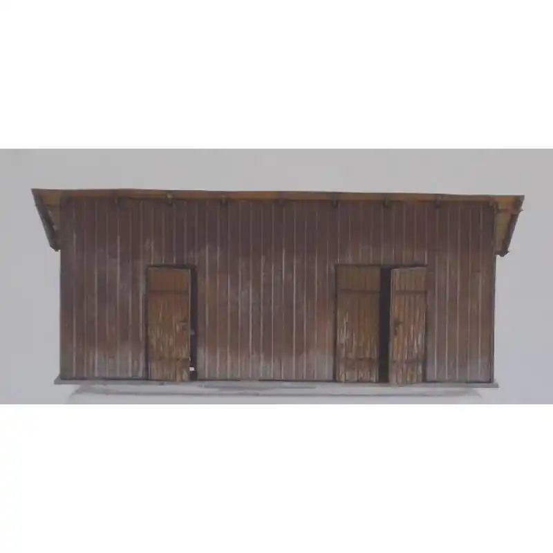 Must-Have Stavebnice, kůlna hasičská ZvKČ XXVII/H, eternit, TT, KB model 4092ET