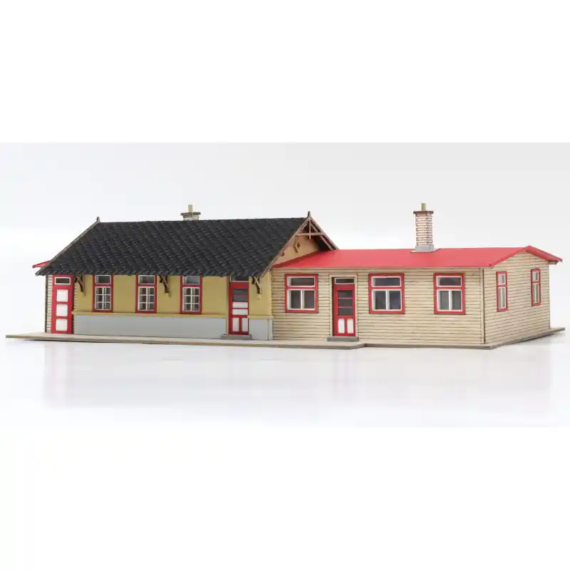 Pouze Dnes Nádraží Lašovice, stavebnice, TT, IGRA MODEL 230001