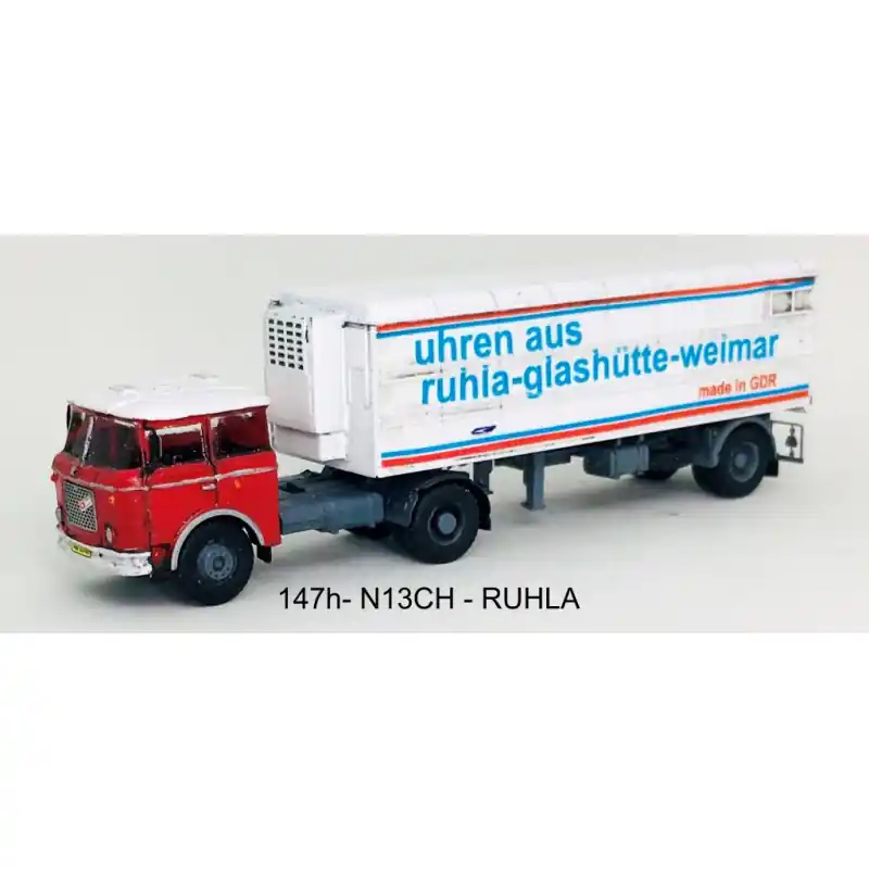 Stavebnice, chladírenský návěs Orličan N13CH, Ruhla-Glashütte-Weimar, TT, Štěpnička 147h Výprodej