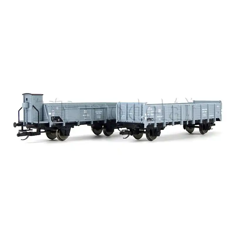 Set dvou nákladních vozů, DR, "Eisenwerke West", III. epocha, TT, Tillig TT Club 2022, DOPRODEJ, Tillig 502408 Nová Kolekce