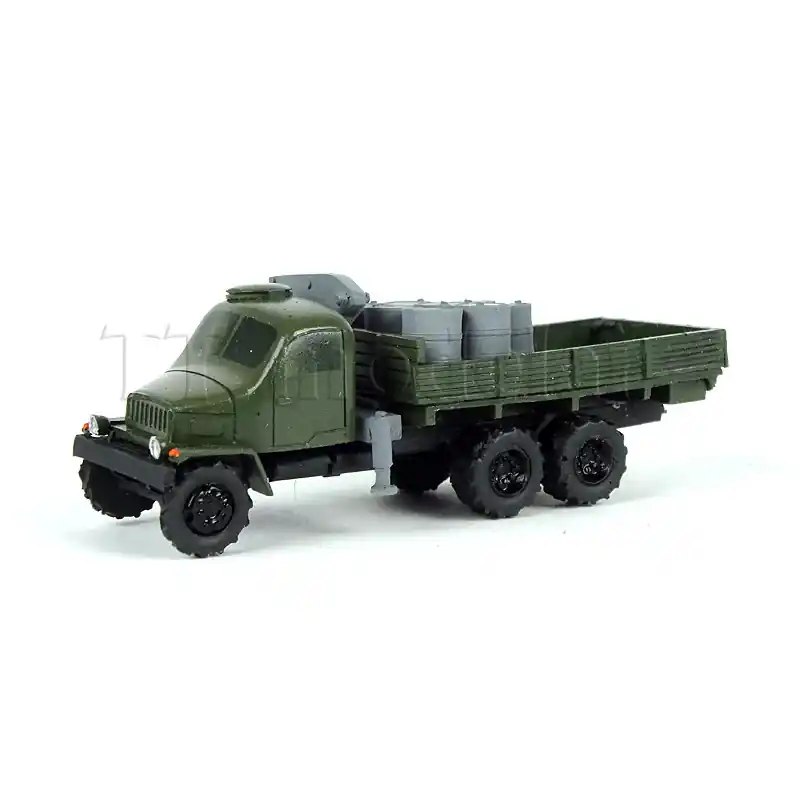 Praga V3S s mechanickou rukou a nákladem sudů, hotový model, TT, Pavlas H13b Omezená Nabídka