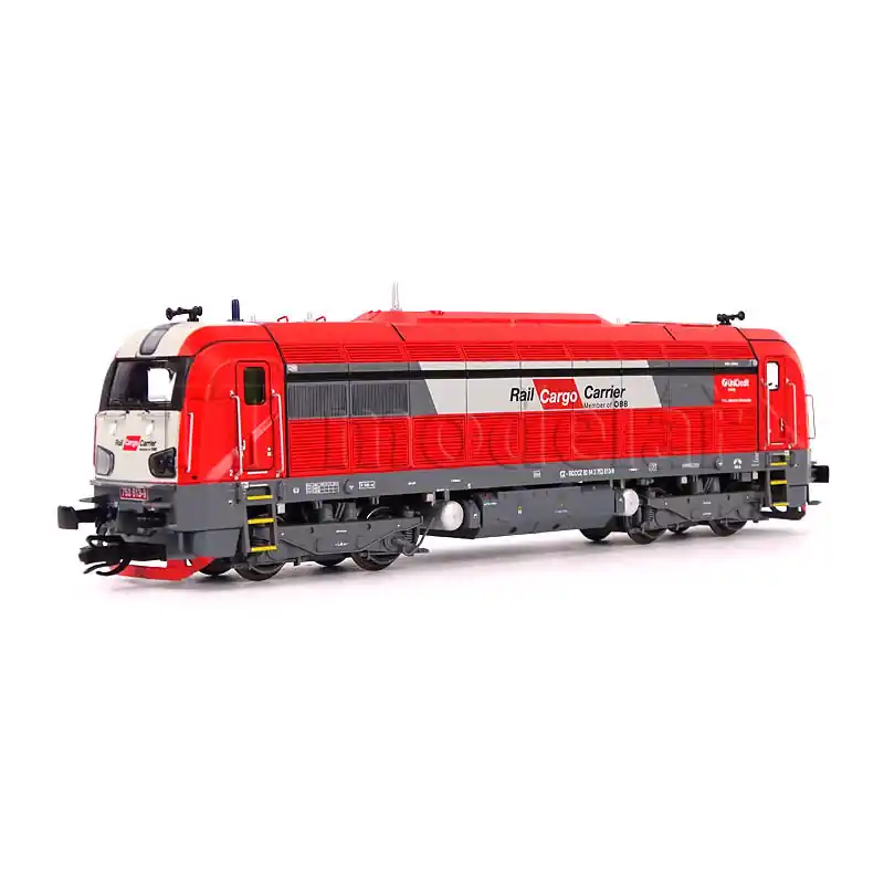 Přímo Od Výrobce Motorová lokomotiva řady 753.6 "Bizon", RailCargoCarrier, VI. epocha, TT, DOPRODEJ, Kuehn 33272