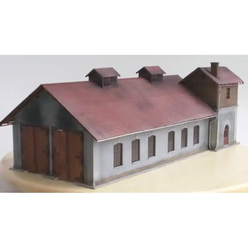 Výtopna ZvKČ CXXV/P, Kutná Hora, TT, vlnitý plech, KB model 4063VP Top Prodej