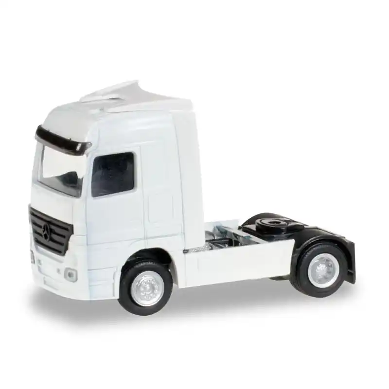 Stavebnice tahače Mercedes-Benz Actros, bílý, 2 kusy, TT, Herpa 084406 Víkendová Akce