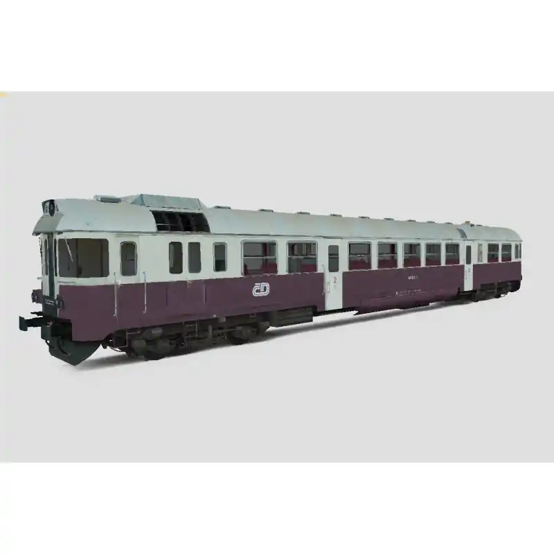 Obtisky na motorový vůz 860.002-5, od roku 1995, ČD, V. epocha, TT, DOPRODEJ, Jacek 12OM9007 Novinka