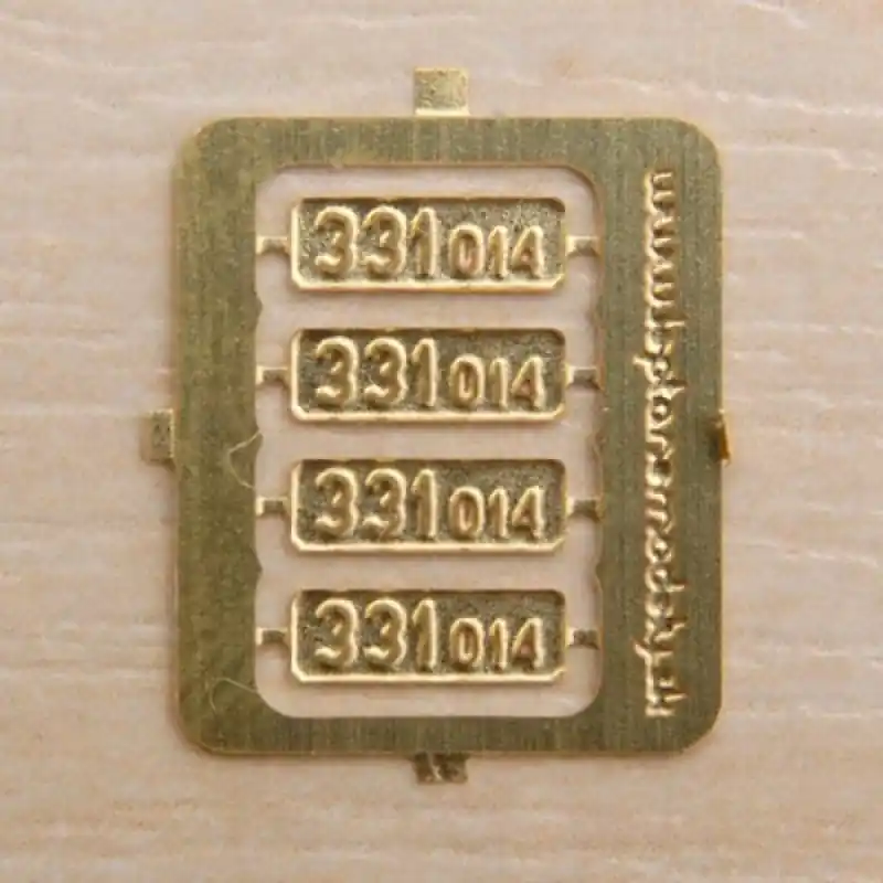 Tabulky na lokomotivu 331.014, TT, LMS 021 Cenově Výhodný