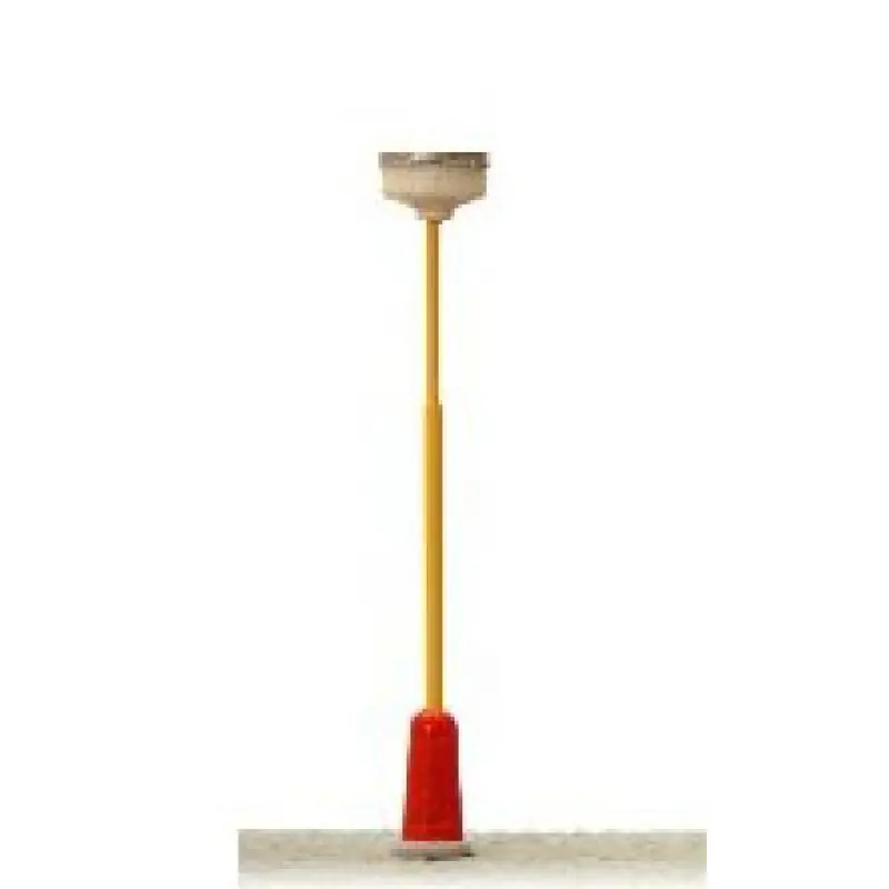 Parková lampa - typ A, žlutý stožár, žluté světlo, TT, JM Detail 313101 Nová Kolekce