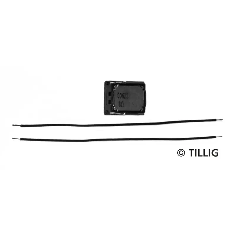 Reproduktor samolepicí, 11 × 15 × 3,5 mm, 8 Ohmů, Tillig 66057 Rychlé Dodání