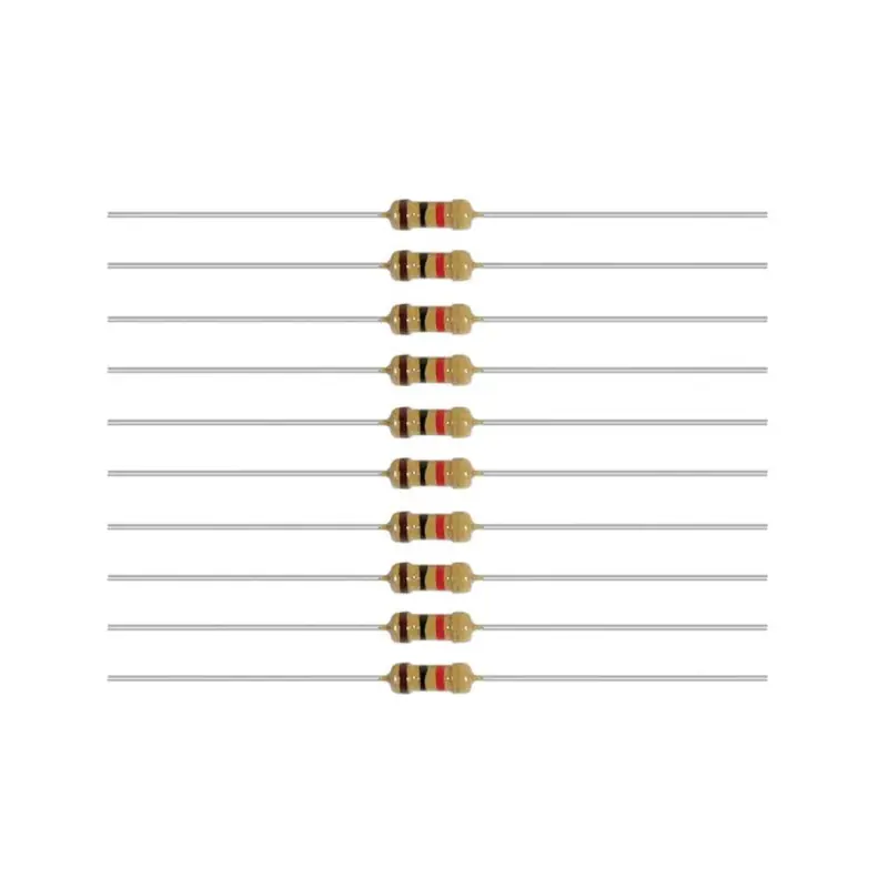 Rezistory, 1000 Ω, 0,25 W, 10 kusů, PECO PL-29 Dokud Zásoby Vydrží