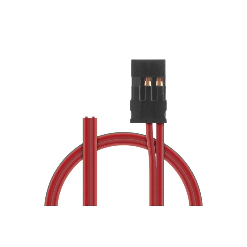 Vrácení Zdarma Napájecí Rx kabel 200mm, JR 0,25qmm PVC, 1 ks.