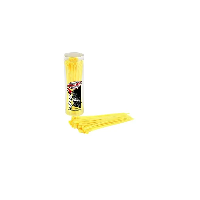 Expresní Doručení Stahovací pásky 2,5x100mm - 50 ks. - žluté
